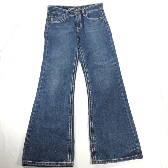 Cody James Casual Button Zip Medium Wash Denim Jeans Womens Size 20 Blue - Picture 2 of 10